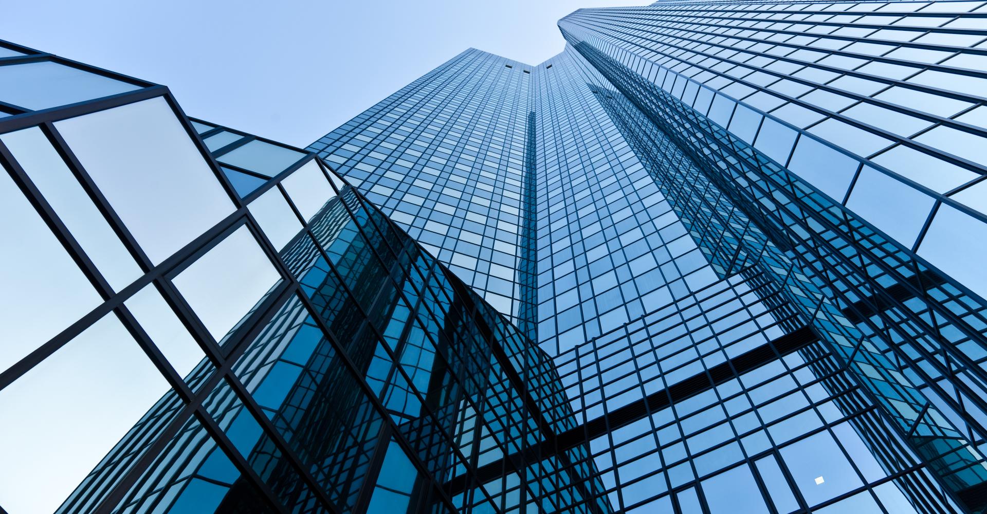 City buildings in financial capital